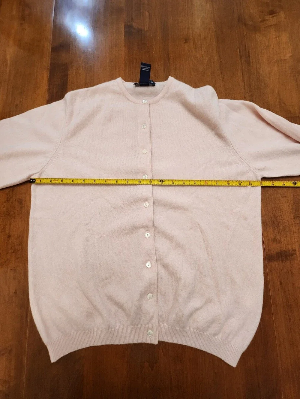 Landsend 100% Cashmere Cardigan - Size M